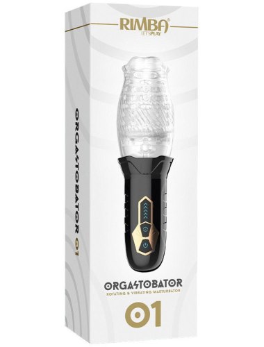 Rotační a vibrační masturbátor Orgastobator 01