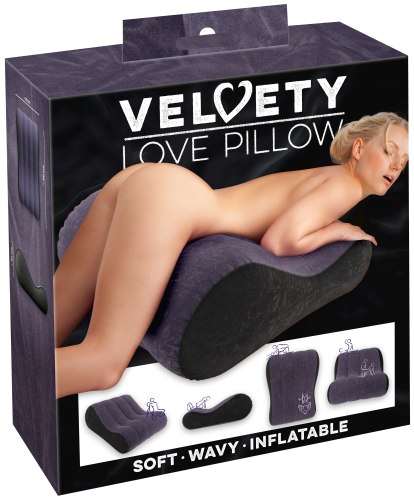Nafukovací polštář na sex Velvety Love Pillow