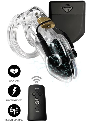 Klec na penis s elektrostimulací Hidden Desire