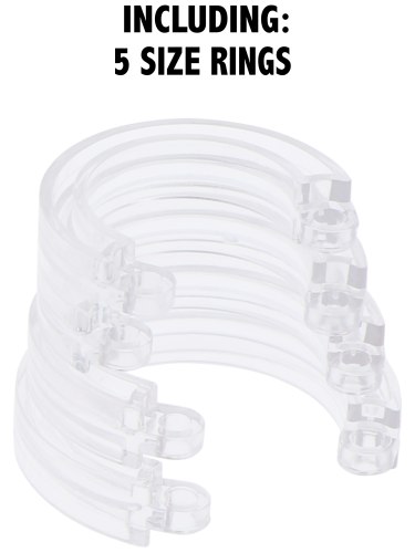 Klec na penis s elektrostimulací Hidden Desire