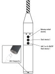 Jezdecký bičík s elektrostimulací Hidden Desire