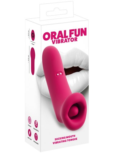 Sací stimulátor s vibračním jazýčkem Oral Fun