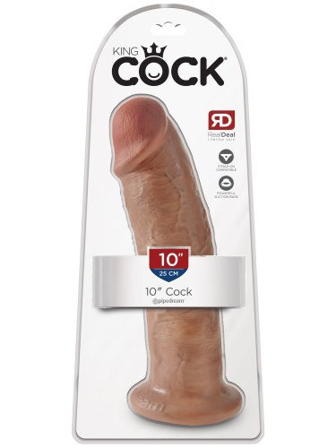 Realistické dildo s přísavkou King Cock 10"