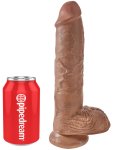 Realistické dildo s varlaty King Cock 10"