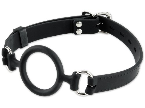Uzamykatelný roubík s kroužkem Silicone O-Ring Gag