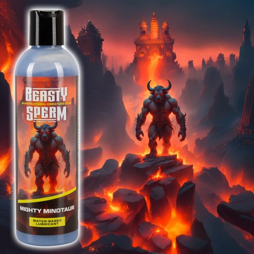 Lubrikant/umělé sperma Beasty Sperm Mighty Minotaur, 250 ml
