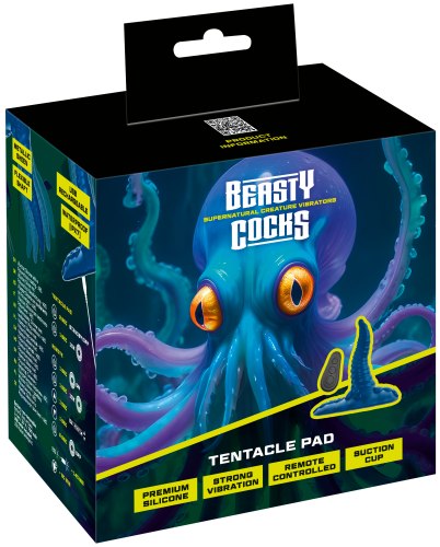 Vibrátor s podložkou Tentacle Pad