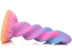 Světélkující dildo s přísavkou Moon Rider