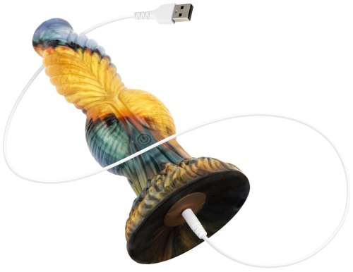 Přirážecí vibrátor s přísavkou Mythical Mates Sea Serpent