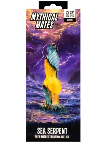Přirážecí vibrátor s přísavkou Mythical Mates Sea Serpent
