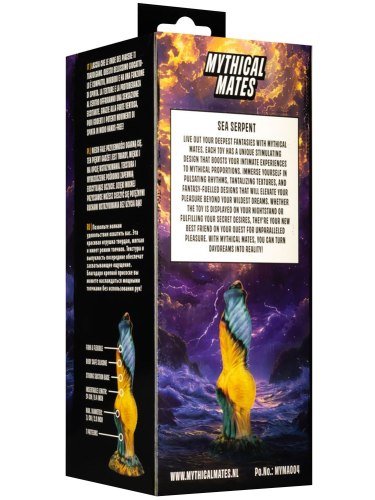 Přirážecí vibrátor s přísavkou Mythical Mates Sea Serpent