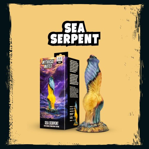 Přirážecí vibrátor s přísavkou Mythical Mates Sea Serpent
