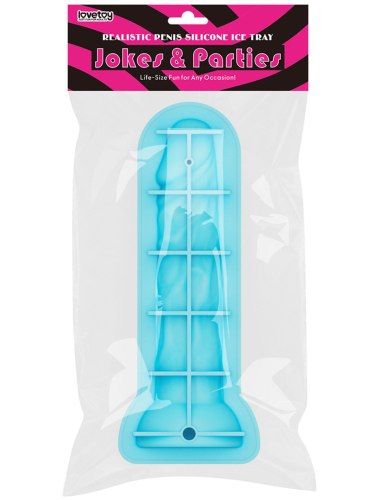 Silikonová forma na penis z ledu Realistic Penis