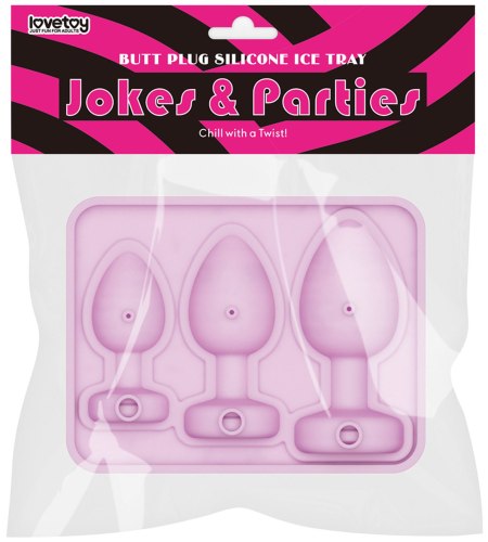 Silikonová forma na anální kolíky z ledu Butt Plug