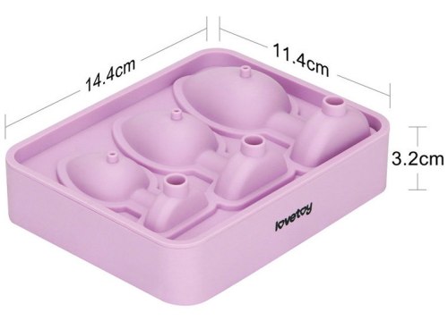 Silikonová forma na anální kolíky z ledu Butt Plug