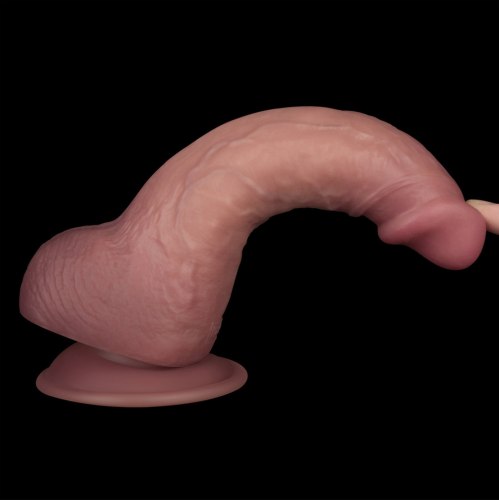 Realistický vibrátor s přísavkou Power Cock 8,5"