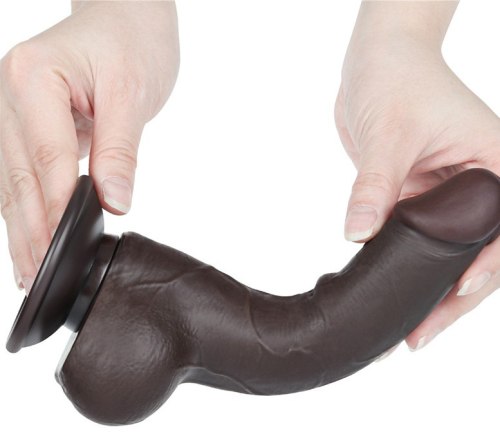 Tvarovatelné dildo s přísavkou Sliding-Skin Dong 7,5"