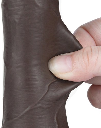 Tvarovatelné dildo s přísavkou Sliding-Skin Dong 7,5"