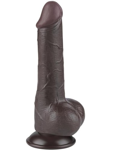 Tvarovatelné dildo s přísavkou Sliding-Skin Dong 7,5"