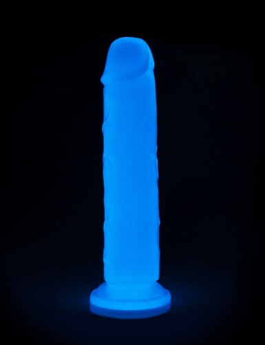 Světélkující realistické dildo s přísavkou Lumino Play 8"