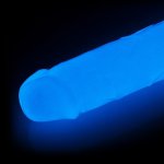 Světélkující realistické dildo s přísavkou Lumino Play 8"