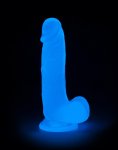 Světélkující dildo s přísavkou Lumino Play 7,5"