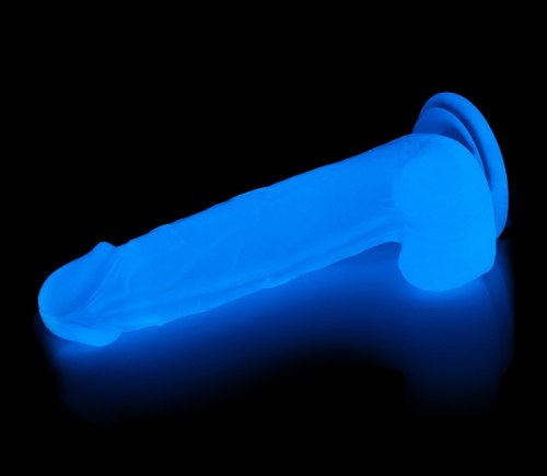 Světélkující dildo s přísavkou Lumino Play 7,5"
