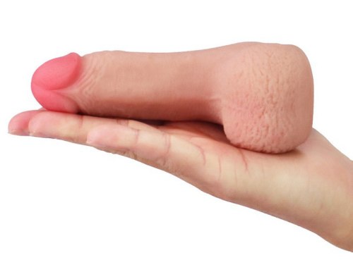 Umělý penis na vyplnění rozkroku Skinlike Limpy Cock 5"