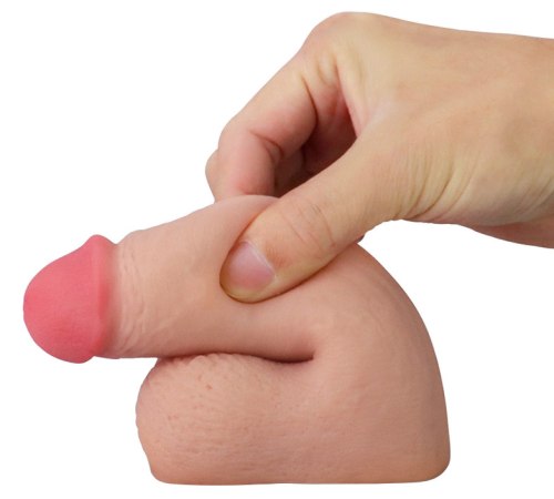 Umělý penis na vyplnění rozkroku Skinlike Limpy Cock 5"