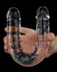 Oboustranné dildo Flawless Clear 12"