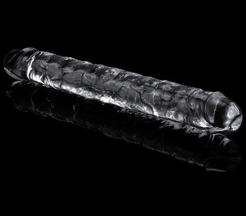 Oboustranné dildo Flawless Clear 12"