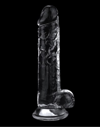 Realistické dildo s přísavkou Flawless Clear 7,5"