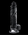 Realistické dildo s přísavkou Flawless Clear 7,5"