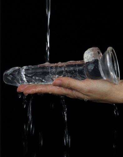 Realistické dildo s přísavkou Flawless Clear 7,5"