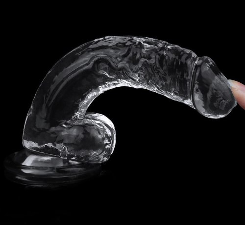 Realistické dildo s přísavkou Flawless Clear 7,5"