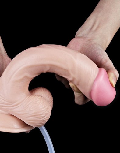 Stříkací realistické dildo s přísavkou Squirt Extreme 9"