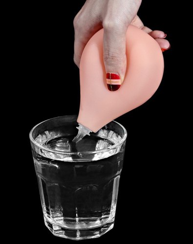 Stříkací realistické dildo s přísavkou Squirt Extreme 9"