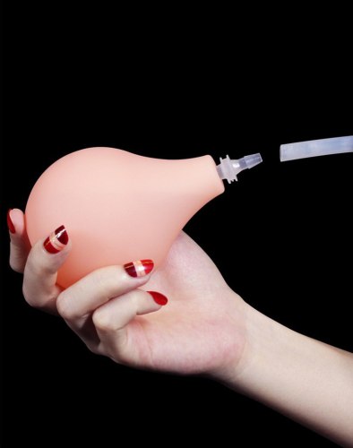 Stříkací realistické dildo s přísavkou Squirt Extreme 9"