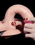 Stříkací realistické dildo s přísavkou Squirt Extreme 9"