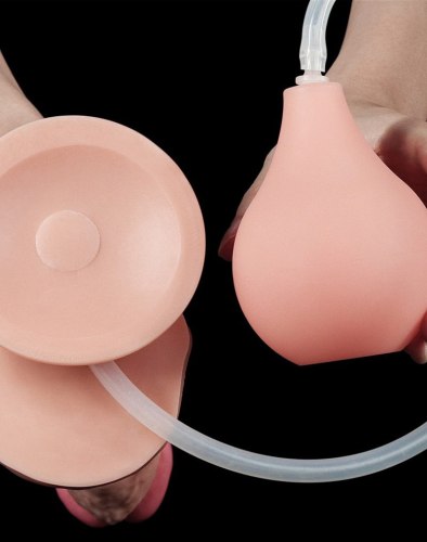 Stříkací realistické dildo s přísavkou Squirt Extreme 10"