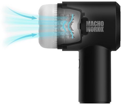 Sací a pulzační masturbátor na žalud Macho Work 2