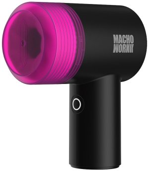 Sací a pulzační masturbátor na žalud Macho Work 2 – Sací masturbátory pro muže