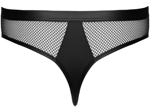 Síťovaná tanga s ozdobnými kroužky Svenjoyment
