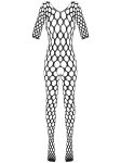 Síťovaný catsuit s otvorem v rozkroku Fantasy