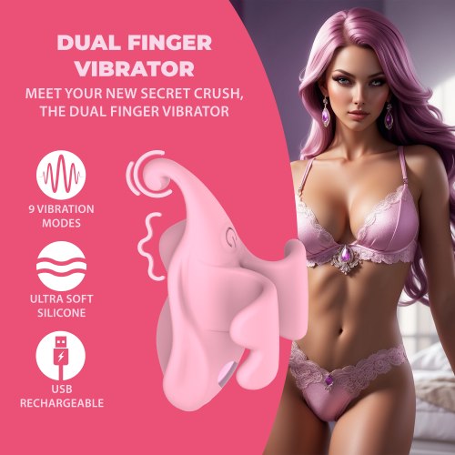 Mini vibrátor mezi prsty Loveline