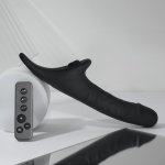 Realistický vibrační strapon s jazýčkem Strap-On-Me – vel. L