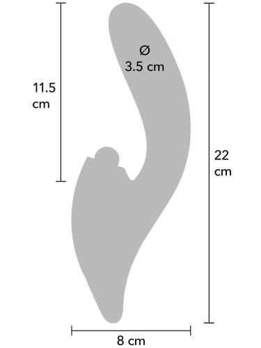 Přirážecí vibrátor s králíčkem Triple Thrill Climaxer