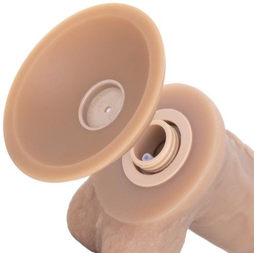 Stříkací realistický vibrátor s přísavkou Hunter