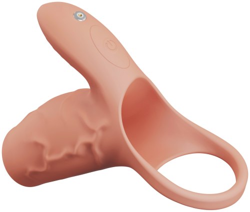 Otevřený vibrační návlek na penis Realistixxx