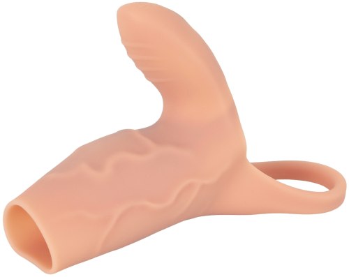Otevřený vibrační návlek na penis Realistixxx